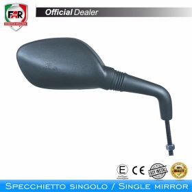 FAR 5601 Linker Schwarzer Genehmigter Lenker Spiegel