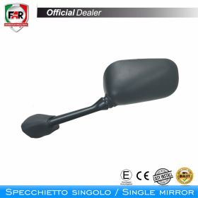 Specchietto manubrio omologato FAR 5644 destro nero