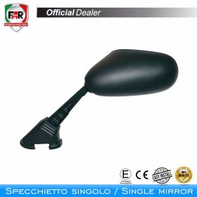 FAR 5646 Approved Fairing Mirror Right Black