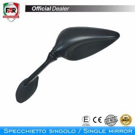 FAR approved right fairing mirror 5662 black for Yamaha