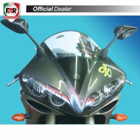 FAR approved right fairing mirror 5662 black for Yamaha