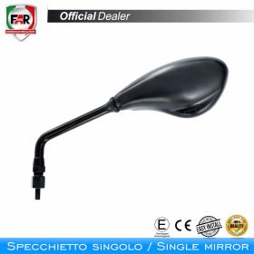 Specchietto manubrio omologato FAR 5714 destro universale cromo