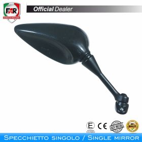 FAR homologated left fairing mirror 5801 carbon look for Honda