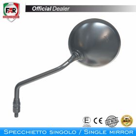 Specchietto manubrio omologato FAR 6094 destro nero