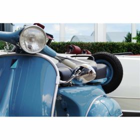 FAR Clamp On Right Chrome Metal Mirror with M8 Thread