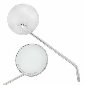 Specchietto FAR 110 mm plastica cromo M10 lunghezza 220 mm omologazione europea