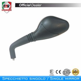 Specchietto manubrio omologato FAR 6170 destro nero