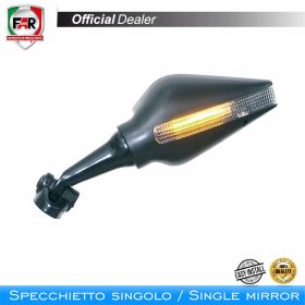 FAR right fairing mirror 6288 black for Yamaha