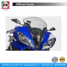 FAR Right Fairing Mirror 6402 Black for Yamaha R6