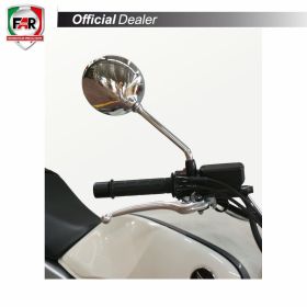 Specchietto manubrio omologato FAR 6424 destro cromo