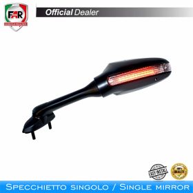 Specchietto carena FAR destro 6462 nero per Suzuki