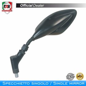 Specchietto manubrio FAR 6760 destro universale nero