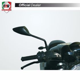 Specchietto manubrio FAR 6781 destro universale nero