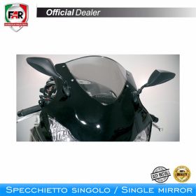 FAR Right Fairing Mirror 6784 Black for Yamaha