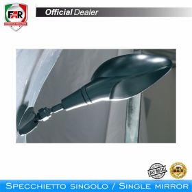 FAR 6810 Universal Right Fairing Mirror Black