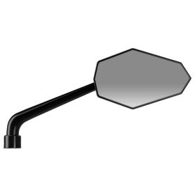 FAR 7204 approved black handlebar mirror