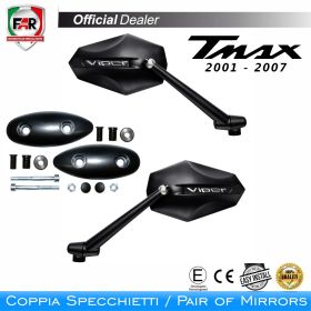 Coppia specchietti manubrio omologati FAR 7233/7234
