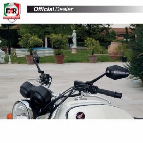 Specchietto manubrio omologato FAR 7234 destro universale nero