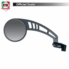 Specchietto manubrio FAR 7333 sinistro universale nero
