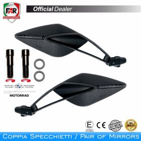 Coppia specchietti omologati manubrio FAR 7340/7341 per Yamaha T-Max