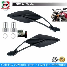Coppia specchietti manubrio FAR 7342/7343 per Yamaha T-Max