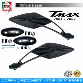 Coppia specchietti manubrio FAR 7342/7343 per Yamaha T-Max