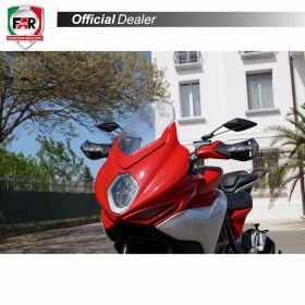 Specchietto manubrio FAR sinistro 7343 nero per Yamaha T-Max