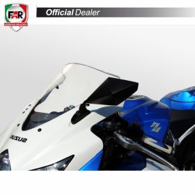 FAR Left Fairing Mirror 7351 Black for Yamaha R6