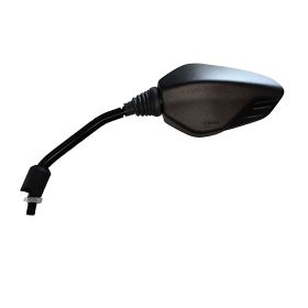 FAR 7455 left black approved handlebar mirror