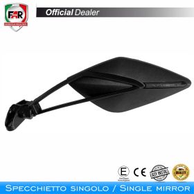 FAR approved left fairing mirror 7461 black for Honda