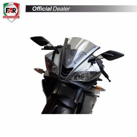 FAR approved left fairing mirror 7461 black for Honda