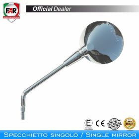 Specchietto manubrio omologato FAR 7480 destro cromo