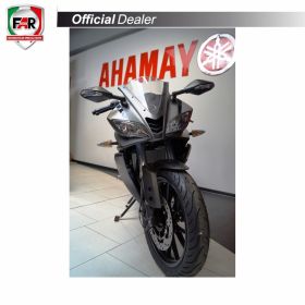 FAR 7512 Universal Right Black Fairing Mirror Approved