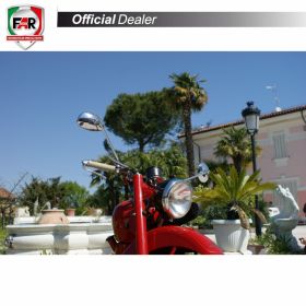 Specchietto manubrio omologato FAR 7548 destro universale cromo