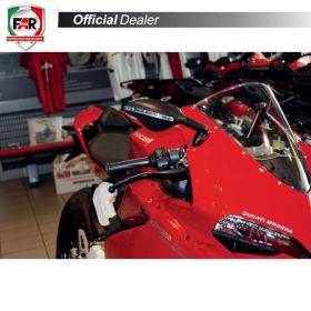 FAR approved right fairing mirror 7588 black for Ducati