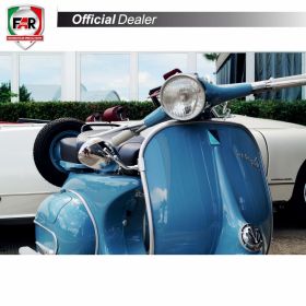 FAR Approved Right Mirror Shield Edge 7630 Chrome for Piaggio