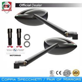 Coppia specchietti manubrio omologati FAR 7654/7655