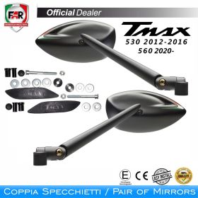 Coppia specchietti manubrio omologati FAR 7654/7655