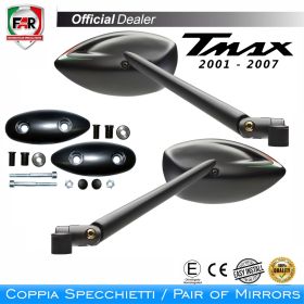 Coppia specchietti manubrio omologati FAR 7654/7655