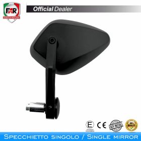 Miroir de guidon universel réversible noir FAR 7691