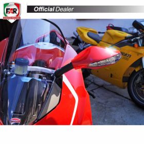 Coppia specchietti carena omologati FAR 7726/7727 per Ducati panigale v4
