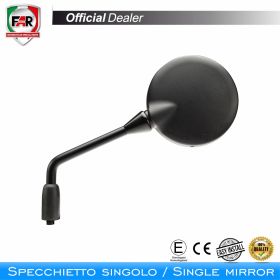 Specchietto manubrio omologato FAR 7766 destro nero