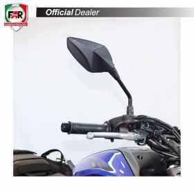 Specchietto manubrio FAR 7771 destro universale nero
