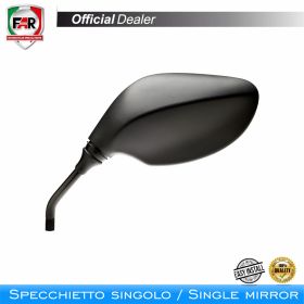Specchietto manubrio FAR 7784 destro nero