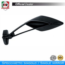 FAR 7813 Universal Left Black Fairing Mirror