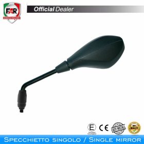 Specchietto manubrio omologato FAR 7836 destro nero