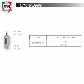 FAR M8 Clock Nut Adapter