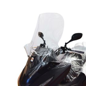 Mittelgroße Windschutzscheibe ISOTTA 915x820mm mit Serigrafie für KYMCO