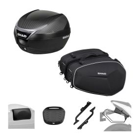 SHAD Kit SH34 Topcase und E48 Taschen SE für KTM Duke 125/200/390