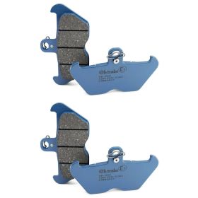 BREMBO Bremsbelagsatz CC 2 Paar Vorderbremsbeläge 07BB2407 für BMW